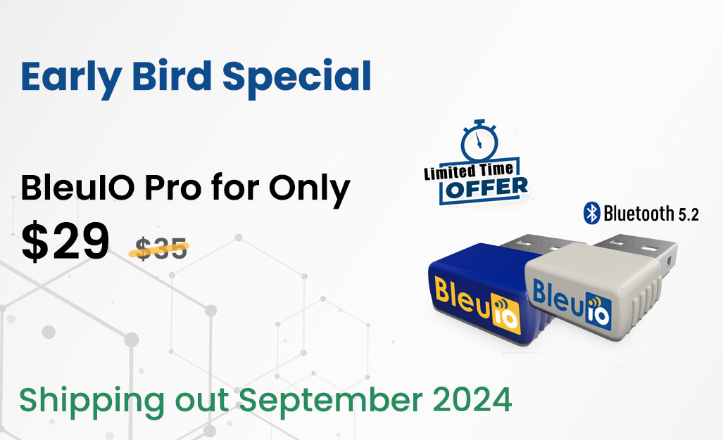 Introducing BleuIO Pro: Smart BLE USB Dongle for Advanced BLE Applications