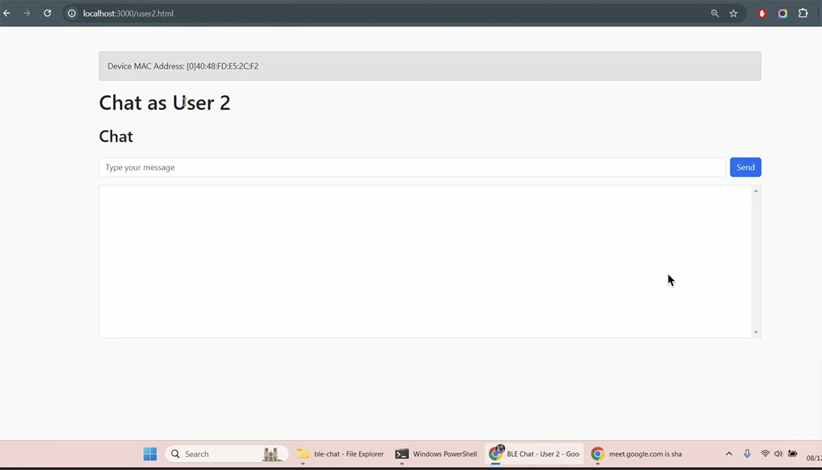 ble chat user 2