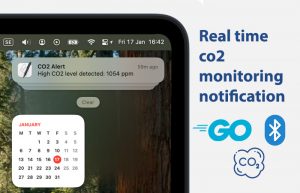 Real-Time CO₂ Monitoring App with Go and BleuIO