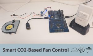 Smart CO2-Based Fan Control Using BleuIO and Renesas RA4M2